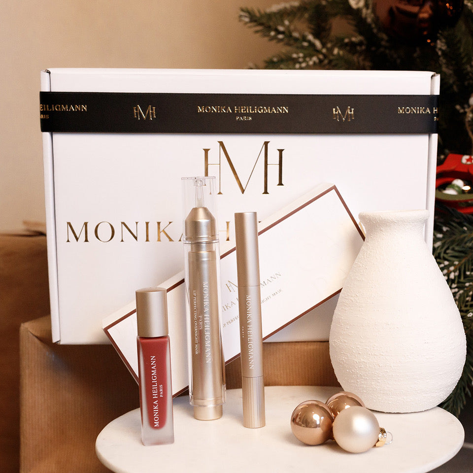 Unwrap Christmas Magic with Monika Heiligmann Paris’s Exclusive Lip Perfection Set for Her